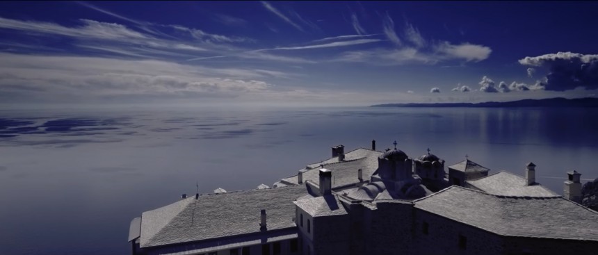 Η εμπειρία στο Άγιο Όρος και οι μαγευτικές εικόνες μέσω drone