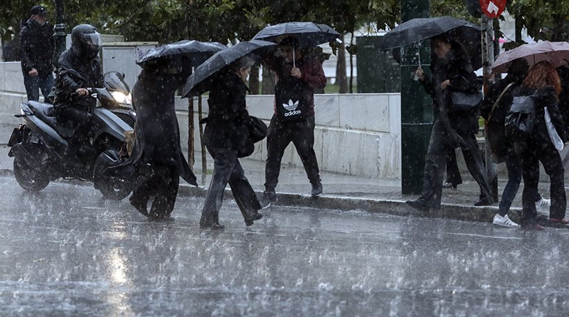 Ισχυρές βροχές αύριο στη Λάρισα