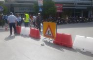 Έκλεισε η οδός Μεγάλου Αλεξάνδρου λόγω εργασιών