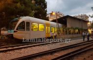 Εκτροχιασμός τρένου μέσα στο σταθμό της Λαμίας!