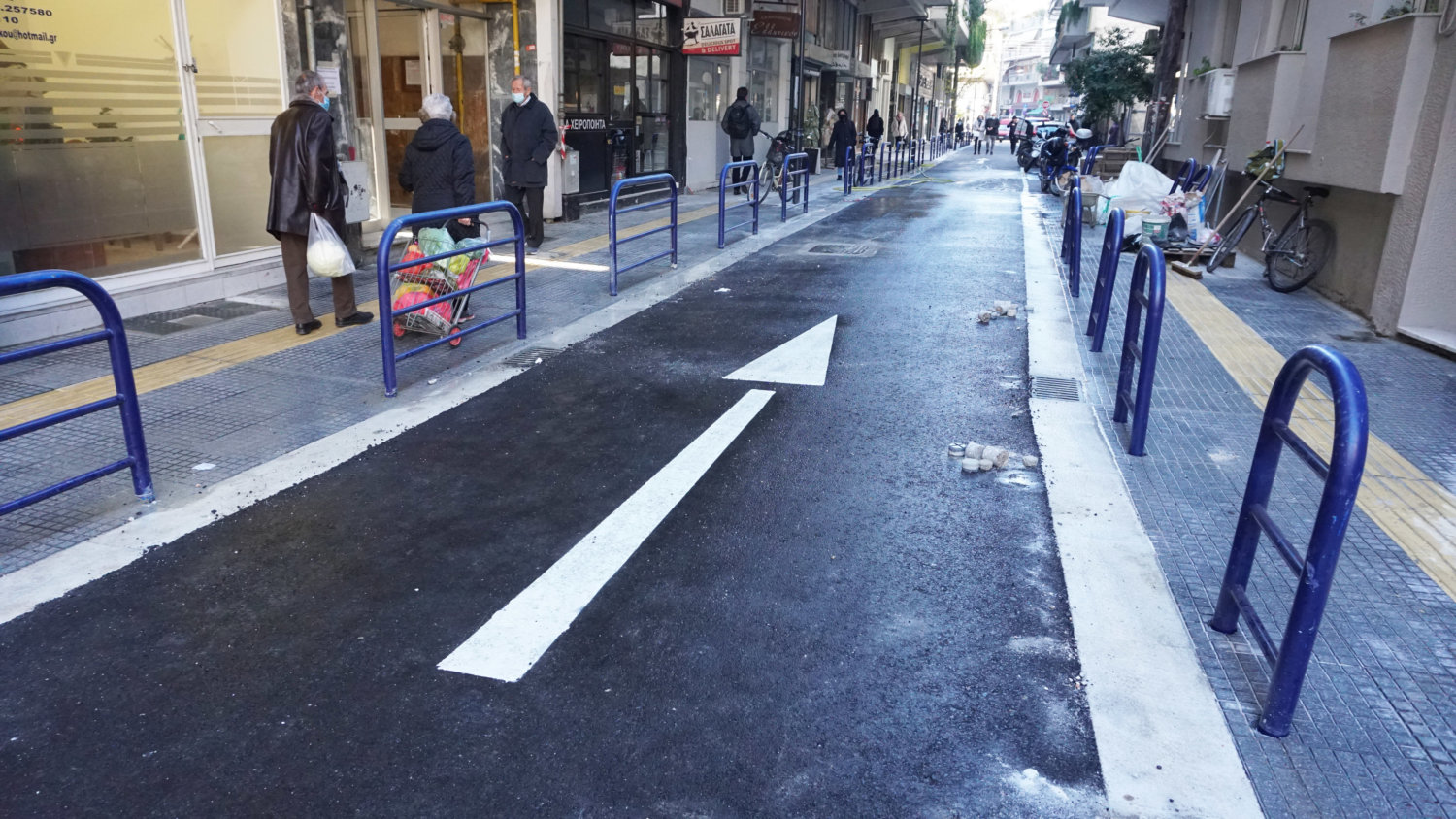 Η οδός Νικoτσαρά παραδίδεται στη κυκλοφορία